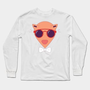 Sweet Cat Man Art Print Long Sleeve T-Shirt